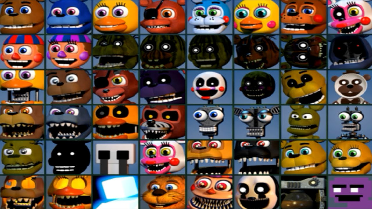 FNAF World Ultra overworld exploration