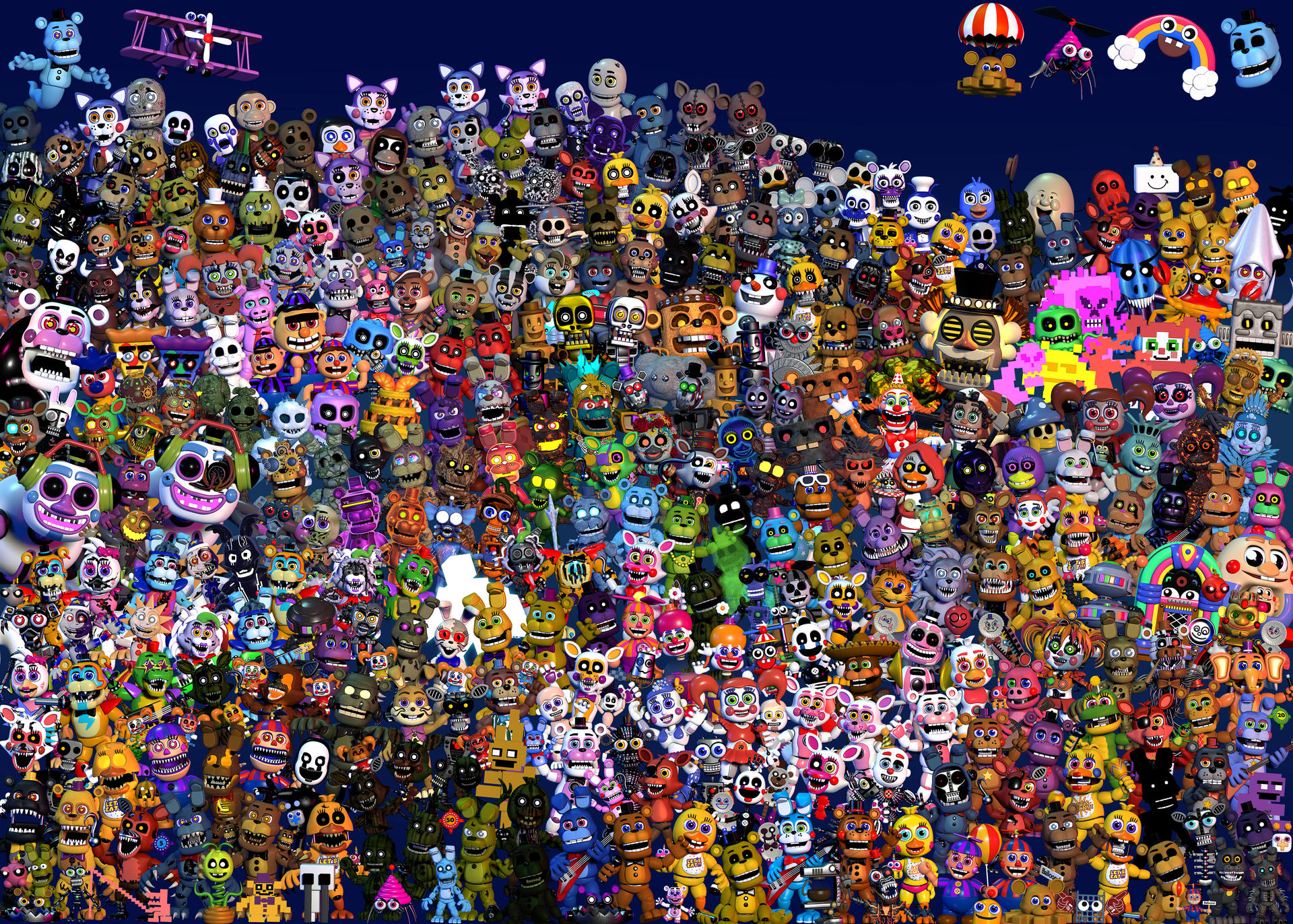 FNAF World Ultra boss battle encounter